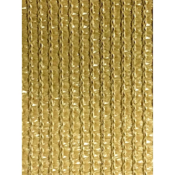 Grillgear 7.8 x 20 ft. Knitted Privacy Cloth - Tan GR3182797 - main